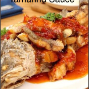 Deep Fried Barramundi (Whole Fish) with Tamarind Sauce