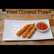 Fried Coconut Prawn (3 Pcs)