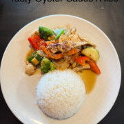 Lunch Special Tasty Oyster Sauce Rice