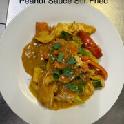 Peanut Sauce (Pra-Ram) Stir Fried 